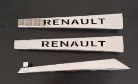 Декоративные хром накладки на дворники для Renault Premium