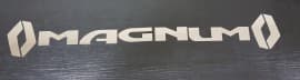 Декоративная накладка  логотип с буквами для Renault MAGNUM 2006-2013 GIB