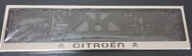 Рамка номерного знака c надписью Citroen Рамка под номер с логотипом на Citroën C4 AIRCROSS 2012+