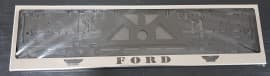 Рамка номерного знака c надписью Ford Рамка под номер с логотипом на Ford EDGE 2014+ GIB