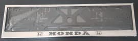 Рамка номерного знака c надписью Honda Рамка под номер с логотипом на Honda ACCORD 2 1981-1985