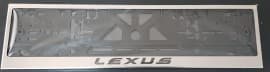 Рамка номерного знака c надписью Lexus Рамка под номер с логотипом на Lexus ES 2001-2012 GIB