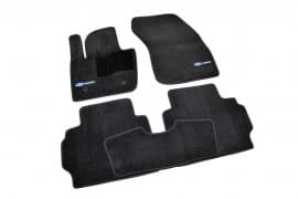 Ворсовые коврики в салон AVTM для Ford Mondeo седан 2014-2021 Чёрные, Premium