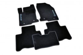Ворсовые коврики в салон AVTM для Lexus NX кроссовер/внедорожник 2014-2021 Чёрные 5шт AVTM