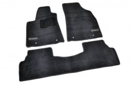 Ворсовые коврики в салон AVTM для Lexus RX кроссовер/внедорожник 2009-2015 Чёрные, Premium AVTM