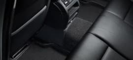 Ворсовые коврики в салон Seintex 3D для BMW X4 G02 кроссовер/внедорожник 2018-2021 Черные 5шт Seintex