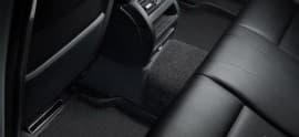 Ворсовые коврики в салон Seintex 3D для Mazda 6 универсал 2012-2021 Черные 5шт Seintex