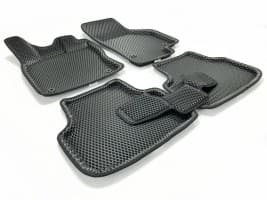 Автомобильные коврики в салон EVA-3D для Skoda OCTAVIA  A7 седан 2013-2020 чёрные, 5шт