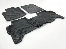 EVA Автомобильные коврики в салон EVA-3D для Lexus GX 460 кроссовер/внедорожник 2013-2021 чёрные, 5шт