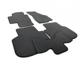 Автомобильные коврики в салон EVA для Volkswagen Passat B7 седан 2011-2020 USA чёрные, кт. 5шт