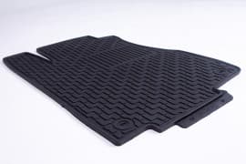 Резиновые коврики в салон AVTM для Audi Q5 кроссовер 2008-2017 черные кт 5шт with clips
