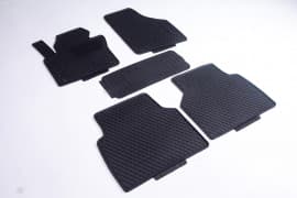 Резиновые коврики в салон AVTM для Volkswagen TIGUAN кроссовер 2007-2015 черные кт 5шт