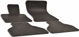 Резиновые коврики в салон DOMA  для BMW X5 E70 кроссовер/внедорожник 2007-2013 черные 4шт