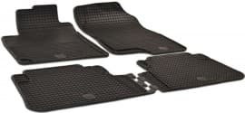 Резиновые коврики в салон DOMA  для Chevrolet Captiva кроссовер/внедорожник 2013-2021 черные 4шт