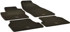 Резиновые коврики в салон DOMA  для Ford Focus седан 2011-2014 черные 4шт