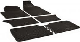 Резиновые коврики в салон DOMA  для Ford Galaxy минивен 2006-2010 черные 6шт