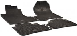 Резиновые коврики в салон DOMA  для Honda CR-V кроссовер/внедорожник 2007-2012 черные 4шт