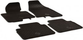 Резиновые коврики в салон DOMA  для Hyundai ix35 кроссовер/внедорожник 2013-2015 черные 4шт