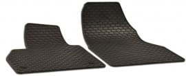 Резиновые коврики в салон DOMA  для Mercedes-Benz	Citan минивен 2013-2021 черные 2шт