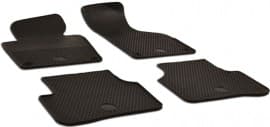 Резиновые коврики в салон DOMA  для Volkswagen Passat Alltrack универсал 2012-2014 черные 4шт с о