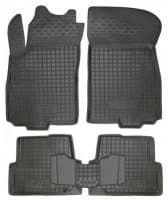 Полиуретановые коврики в салон Avto-Gumm для Chevrolet Aveo Хэтчбек T300 2011-2015 черный кт 4шт