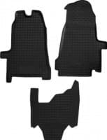 Полиуретановые коврики в салон Avto-Gumm для Ford Transit 2006-2014 черный, кт