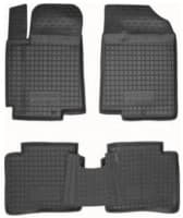 Полиуретановые коврики в салон Avto-Gumm для Hyundai Accent 4 2010-2017 черный, кт - 4шт Avto-Gumm