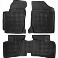 Полиуретановые коврики в салон Avto-Gumm для Kia Cerato 2 купе 2010-2013 черный, кт - 4шт