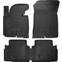 Полиуретановые коврики в салон Avto-Gumm для Kia Sportage 3 2010-2015 черный, кт-4шт Avto-Gumm