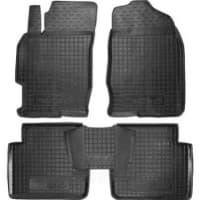 Полиуретановые коврики в салон Avto-Gumm для Mazda 6 седан 2008-2012 черный, кт - 4шт