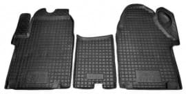 Полиуретановые коврики в салон Avto-Gumm для Nissan PRIMASTAR 2001-2010 черный, кт - 1шт