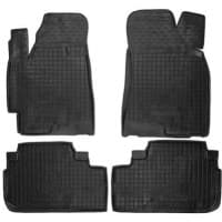 Полиуретановые коврики в салон Avto-Gumm для Toyota Highlander 2008-2014 черный, кт - 4шт Avto-Gumm