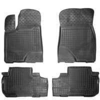Полиуретановые коврики в салон Avto-Gumm для Toyota Highlander 2013+ черный, кт - 4шт Avto-Gumm