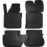Полиуретановые коврики в салон Avto-Gumm для Volkswagen Caddy 3 2010-2013 черный 3х двери (1сдви