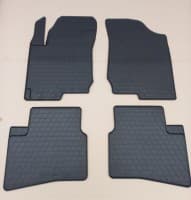 Резиновые коврики в салон Stingray для Audi A4 (B5) универсал 1995-2000 (design 2016) 4шт