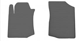 Резиновые коврики в салон Stingray для Citroen C1 хэтчбек 5дв. 2005-2014 (design 2016) 2шт