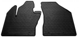 Stingray Резиновые коврики в салон Stingray для Fiat 500X хэтчбек 5дв. 2014-2021 (design 2016) 2шт