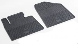 Резиновые коврики в салон Stingray для Hyundai Santa Fe 3 кроссовер/внедорожник 2012-2018 2шт