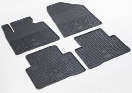 Резиновые коврики в салон Stingray для Hyundai Santa Fe 3 кроссовер/внедорожник 2012-2018 4шт Stingray