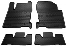 Резиновые коврики в салон Stingray для Lexus NX кроссовер/внедорожник 2014-2021(design 2016) 4шт