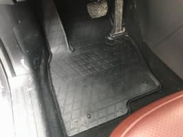 Резиновые коврики в салон Stingray для Mazda CX-9 2017-2021 (design 2016) 2шт