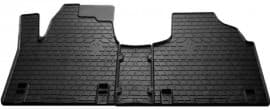 Резиновые коврики в салон Stingray для Fiat Scudo 1995-2006 (design 2016) 3шт коротк.база