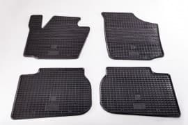 Резиновые коврики в салон Stingray для Skoda Rapid седан 2012-2020 4шт