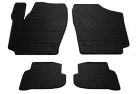 Резиновые коврики в салон Stingray для Volkswagen Polo 5 седан 2010-2020 (design 2016) 4шт Stingray