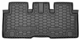 Коврик в багажник полиуретановый Avto-Gumm для Citroen Spacetourer 2017+ Авто коврик в багажник Автогум на Ситроен СпэйсТурер Avto-Gumm