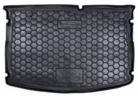 Коврик в багажник полиуретановый Avto-Gumm для Kia Rio 2015-2017 Hb 5дв. Автоковрик в багажник Автогум на КИА MID без органайзер Avto-Gumm