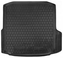 Коврик в багажник полиуретановый Avto-Gumm для Skoda Octavia A7 2013-2020 Авто коврик в багажник Автогум Шкода А5 Sd без бокса Avto-Gumm