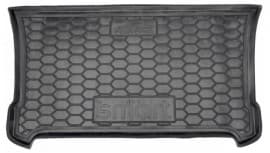 Коврик в багажник полиуретановый Avto-Gumm для Smart 453 Fortwo 2014-2017 Авто коврик в багажник Автогум на Смарт Форту 3дверн. Avto-Gumm