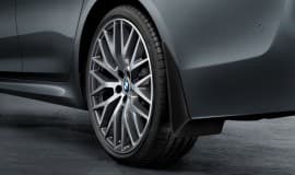 Оригинал Оригинальные брызговики BMW 5 G30 2017-2021 Задние / БМВ 5 Серии седан кт. 2шт