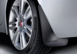 Оригинальные брызговики Jaguar XF 2016-2021 Задние / Ягуар ХФ седан кт 2шт